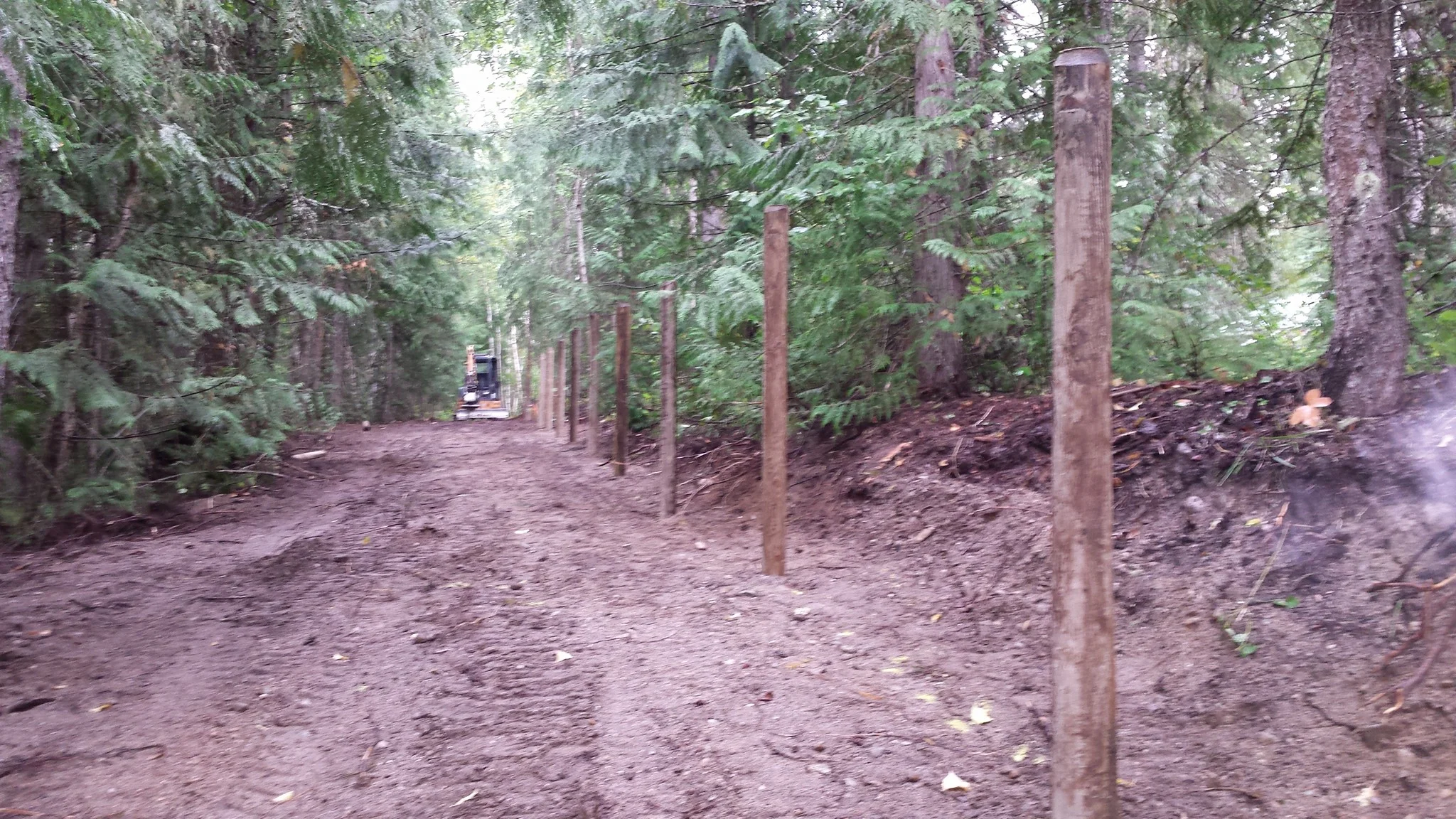 Barriere BC - Land clearing - post pounding kamloops